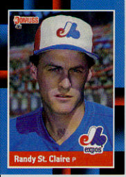 1988 Donruss Baseball Cards    426     Randy St.Claire